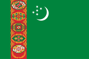 Turkmenistan flag